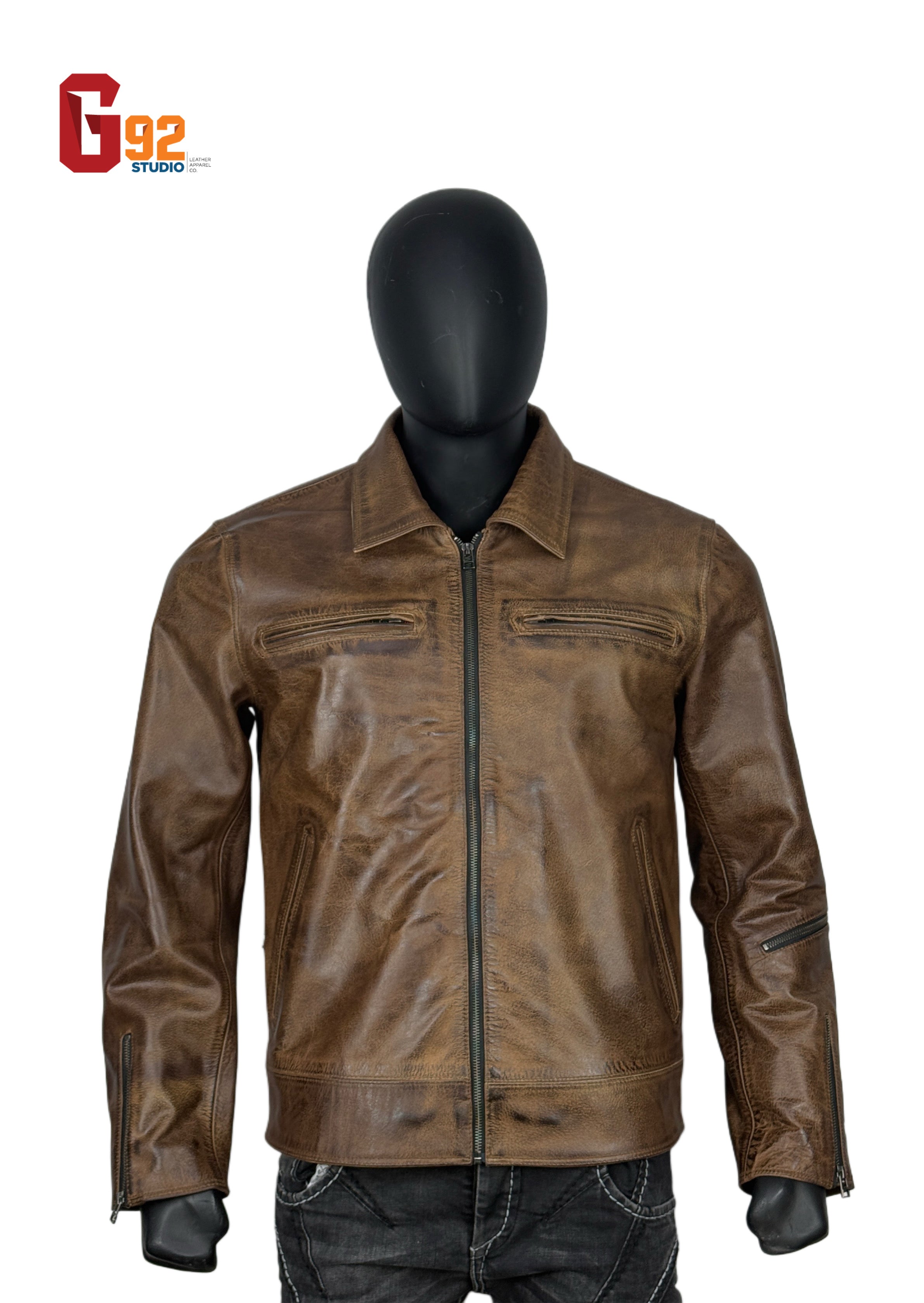 Leather Jacket, Comfortble & Easy to Wear